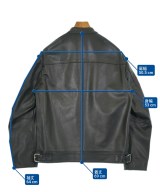 EMMETI（エンメティ）ライダース 黒 サイズ:48(L位) メンズ/2200632708314