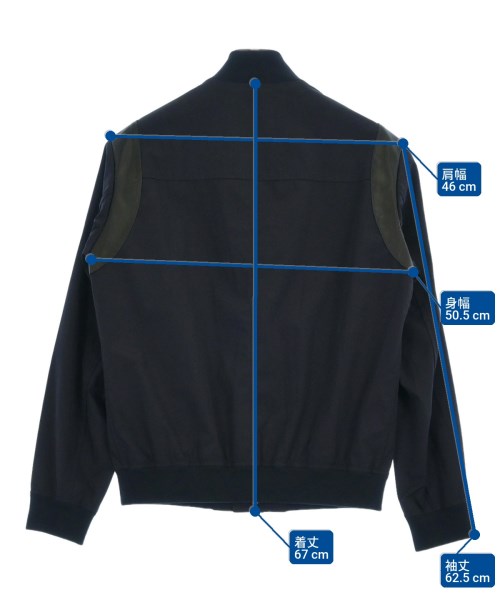 EMMETI（エンメティ）スタジャン 紺 サイズ:48(L位) メンズ/2200632708345