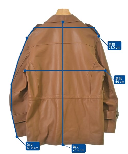 EMMETI（エンメティ）ブルゾン 茶 サイズ:48(L位) メンズ/2200632708376