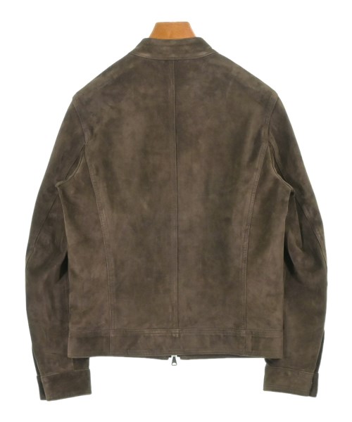 EMMETI（エンメティ）ライダース 茶 サイズ:44(S位) メンズ/2200632708383