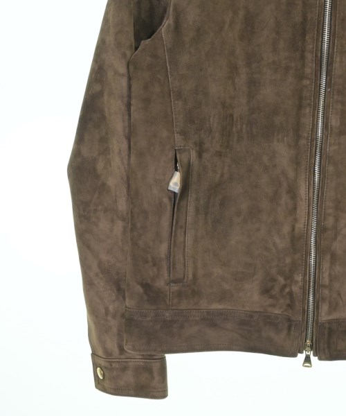 EMMETI（エンメティ）ライダース 茶 サイズ:44(S位) メンズ/2200632708383