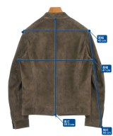 EMMETI（エンメティ）ライダース 茶 サイズ:44(S位) メンズ/2200632708383