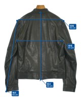 EMMETI（エンメティ）ライダース 黒 サイズ:44(S位) メンズ/2200632708390