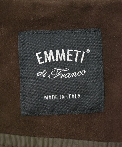 EMMETI（エンメティ）ブルゾン 茶 サイズ:48(L位) メンズ/2200632708413