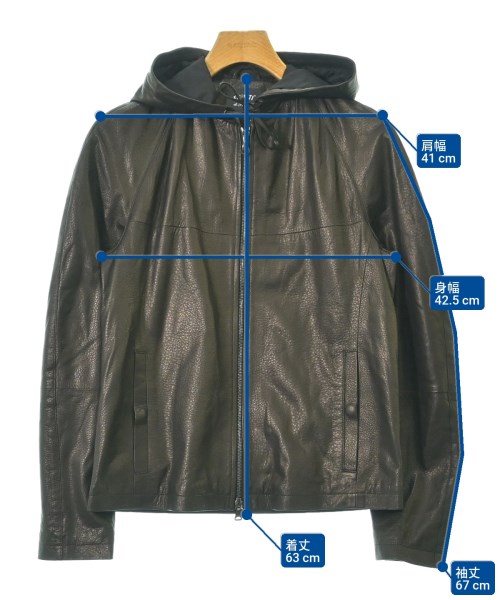 EMMETI（エンメティ）ライダース 黒 サイズ:46(M位) メンズ/2200632708451