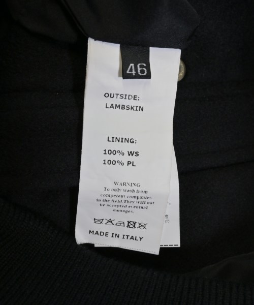 EMMETI（エンメティ）スタジャン 黒 サイズ:46(M位) メンズ/2200632708499