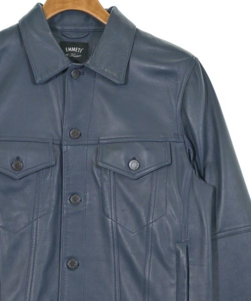 EMMETI（エンメティ）ライダース 紺 サイズ:48(L位) メンズ/2200632708512