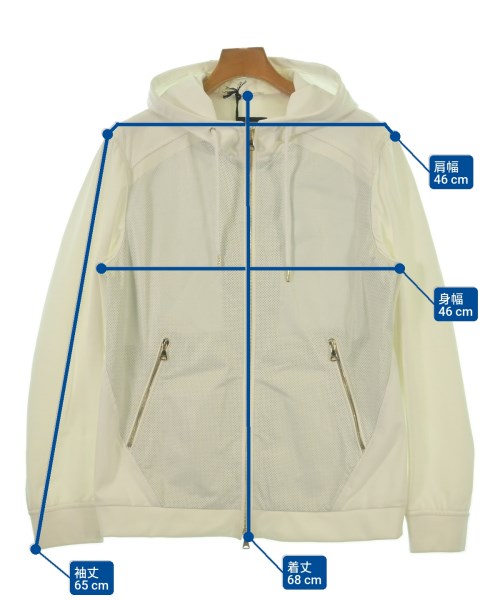 EMMETI（エンメティ）ブルゾン 白 サイズ:50(XL位) メンズ/2200632708543