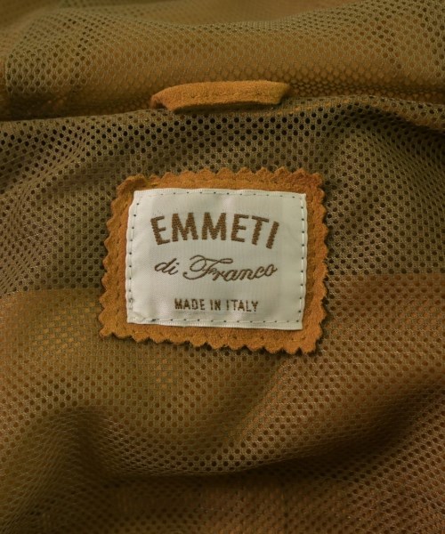 EMMETI（エンメティ）ブルゾン 茶 サイズ:44(S位) メンズ/2200632708550