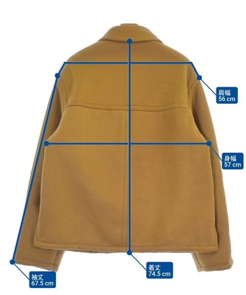 EMMETI（エンメティ）ブルゾン ベージュ サイズ:48(L位) メンズ/2200632708574