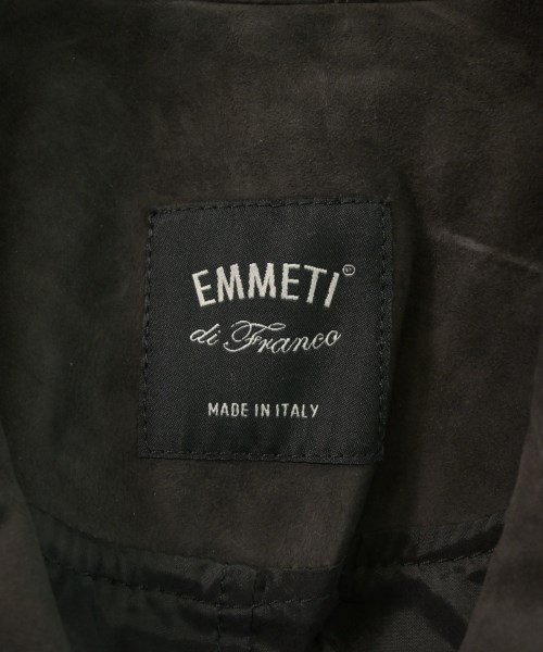 EMMETI（エンメティ）ブルゾン 黒 サイズ:48(L位) メンズ/2200632708598