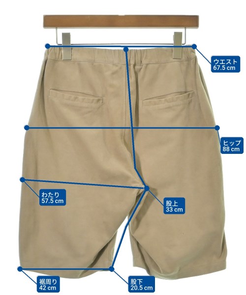EMMETI（エンメティ）ショートパンツ ベージュ サイズ:48(L位) メンズ/2200632708697