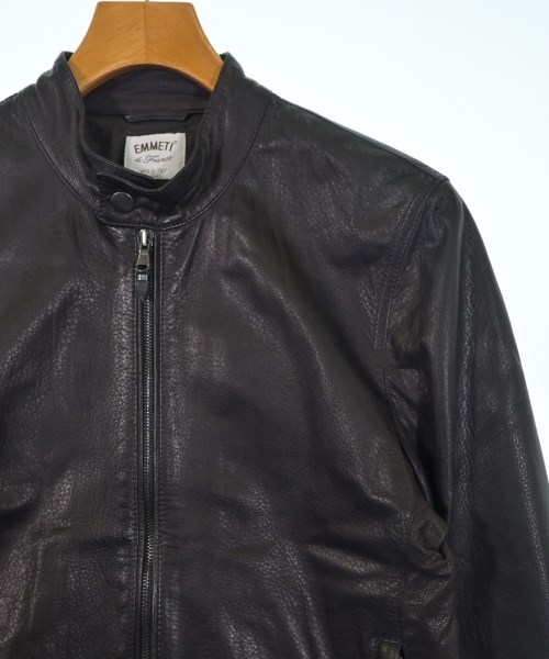 EMMETI（エンメティ）ライダース 黒 サイズ:46(M位) メンズ/2200634259029