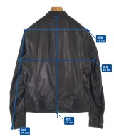 EMMETI（エンメティ）ライダース 黒 サイズ:46(M位) メンズ/2200634259029