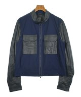 EMMETI（エンメティ）ライダース 紺 サイズ:50(XL位) メンズ/2200582844070