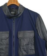 EMMETI（エンメティ）ライダース 紺 サイズ:50(XL位) メンズ/2200582844094