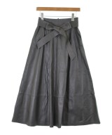 EMMETI（エンメティ）ロング・マキシ丈スカート 茶 サイズ:38(S位) レディース/2200582846104