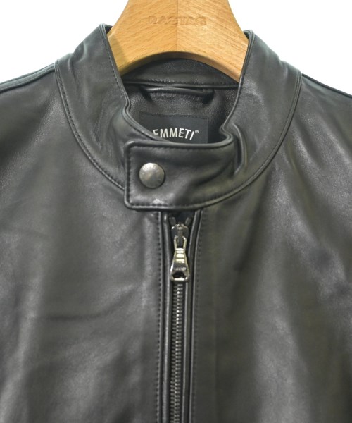 EMMETI（エンメティ）ライダース 黒 サイズ:48(L位) メンズ/2200582846135
