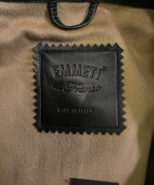 EMMETI（エンメティ）ライダース 黒 サイズ:46(M位) メンズ/2200582846142