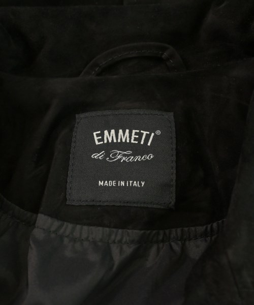 EMMETI（エンメティ）ライダース 黒 サイズ:48(L位) メンズ/2200582846296