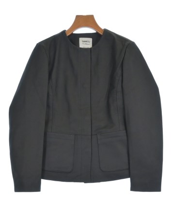 EMMETI エンメティ　レディース　レジャージャケット エンメティ ジャケット レディース ラムレザー ノーカラー