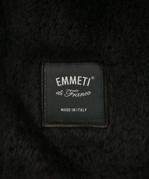 EMMETI（エンメティ）ライダース 黒 サイズ:46(M位) メンズ/2200582846562