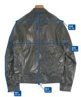 EMMETI（エンメティ）ライダース 黒 サイズ:46(M位) メンズ/2200582846593