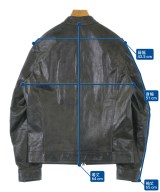 EMMETI（エンメティ）ライダース 黒 サイズ:48(L位) メンズ/2200582846685