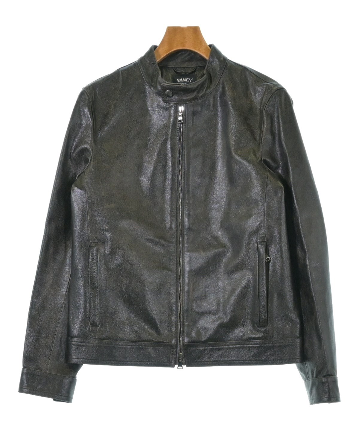 EMMETI（エンメティ）ライダース 黒 サイズ:48(L位) メンズ