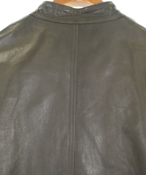EMMETI（エンメティ）ライダース 茶 サイズ:52(XXL位) メンズ/2200596989293