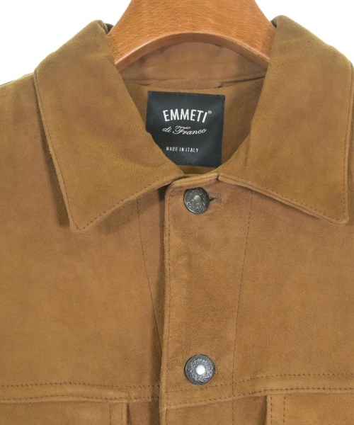 EMMETI（エンメティ）ブルゾン 茶 サイズ:44(S位) メンズ/2200596989323