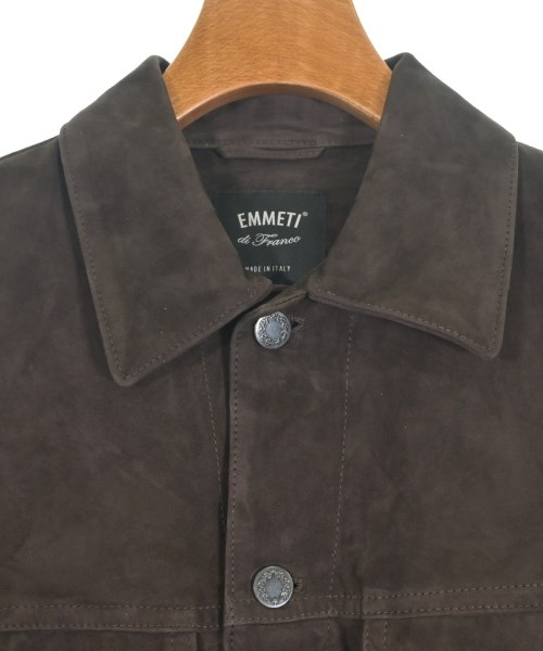 EMMETI（エンメティ）ブルゾン 茶 サイズ:44(S位) メンズ/2200597678073
