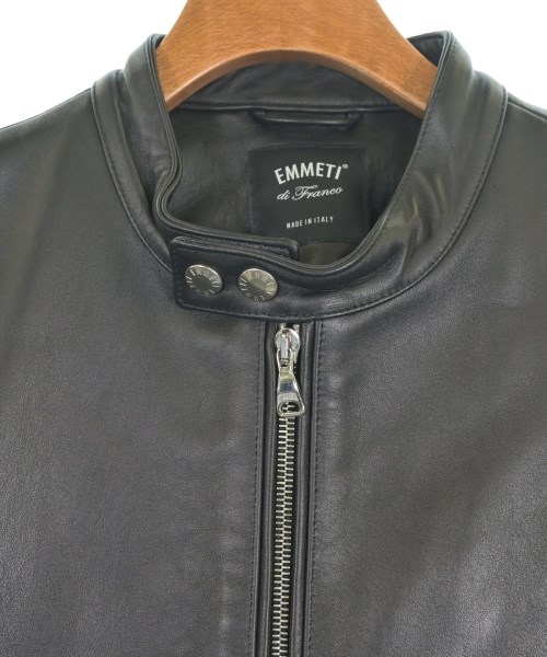EMMETI（エンメティ）ライダース 黒 サイズ:46(M位) メンズ/2200597678172