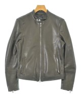 EMMETI（エンメティ）ライダース 茶 サイズ:44(S位) メンズ/2200613195010
