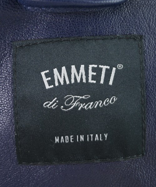 EMMETI（エンメティ）ライダース 紺 サイズ:48(L位) メンズ/2200672629013