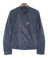 EMMETI（エンメティ）ライダース 紺 サイズ:46(M位) メンズ/2200672629020