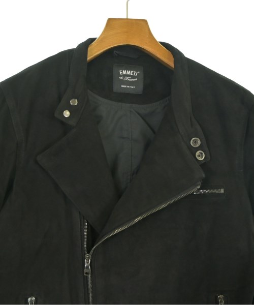 EMMETI（エンメティ）ライダース 黒 サイズ:46(M位) メンズ/2200672629044