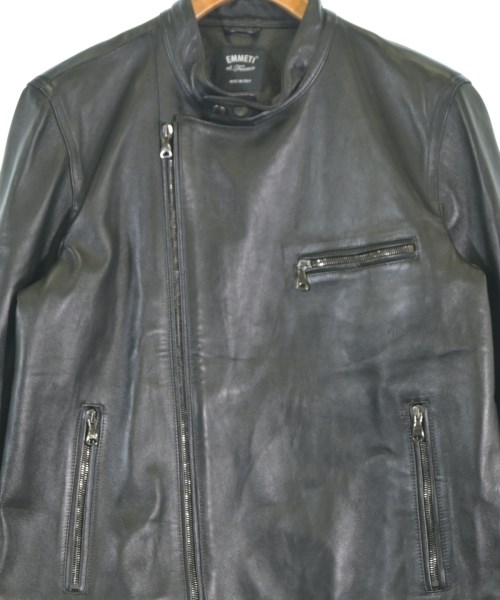 EMMETI（エンメティ）ライダース 黒 サイズ:52(XXL位) メンズ/2200672629051