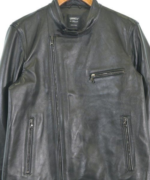 EMMETI（エンメティ）ライダース 黒 サイズ:50(XL位) メンズ/2200672629068