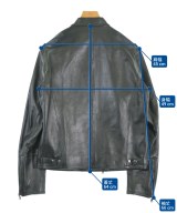 EMMETI（エンメティ）ライダース 黒 サイズ:50(XL位) メンズ/2200672629068