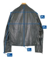 EMMETI（エンメティ）ライダース 黒 サイズ:50(XL位) メンズ/2200672629075