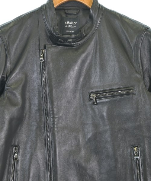 EMMETI（エンメティ）ライダース 黒 サイズ:48(L位) メンズ/2200672629082