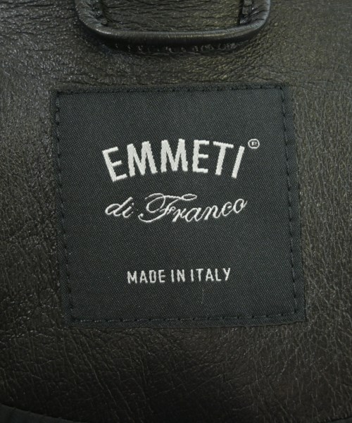 EMMETI（エンメティ）ライダース 黒 サイズ:46(M位) メンズ/2200672629105