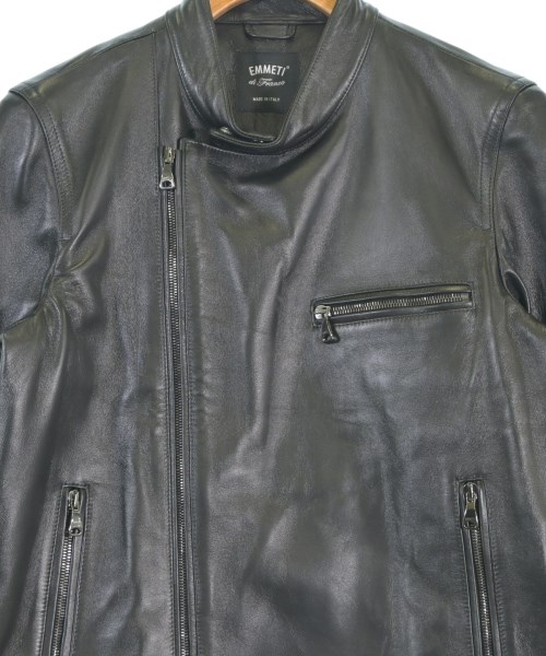 EMMETI（エンメティ）ライダース 黒 サイズ:46(M位) メンズ/2200672629105