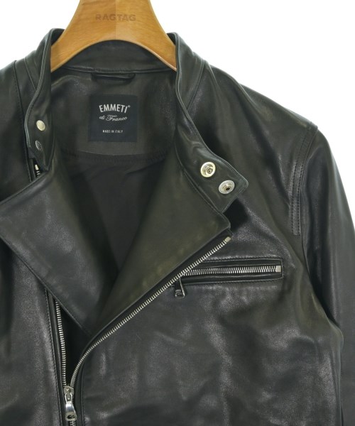 EMMETI（エンメティ）ライダース 黒 サイズ:44(S位) メンズ/2200672629129