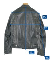 EMMETI（エンメティ）ライダース 黒 サイズ:42(XS位) メンズ/2200672629136