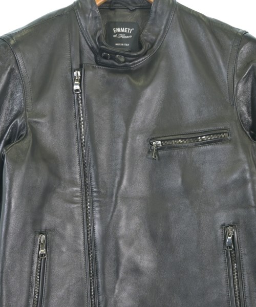EMMETI（エンメティ）ライダース 黒 サイズ:42(XS位) メンズ/2200672629143
