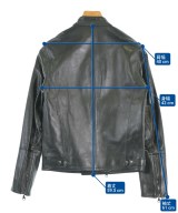 EMMETI（エンメティ）ライダース 黒 サイズ:42(XS位) メンズ/2200672629143