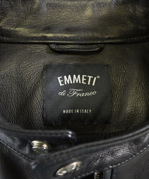 EMMETI（エンメティ）ライダース 黒 サイズ:44(S位) メンズ/2200678325018