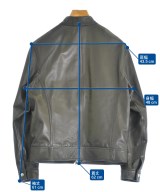 EMMETI（エンメティ）ライダース 黒 サイズ:44(S位) メンズ/2200678325018